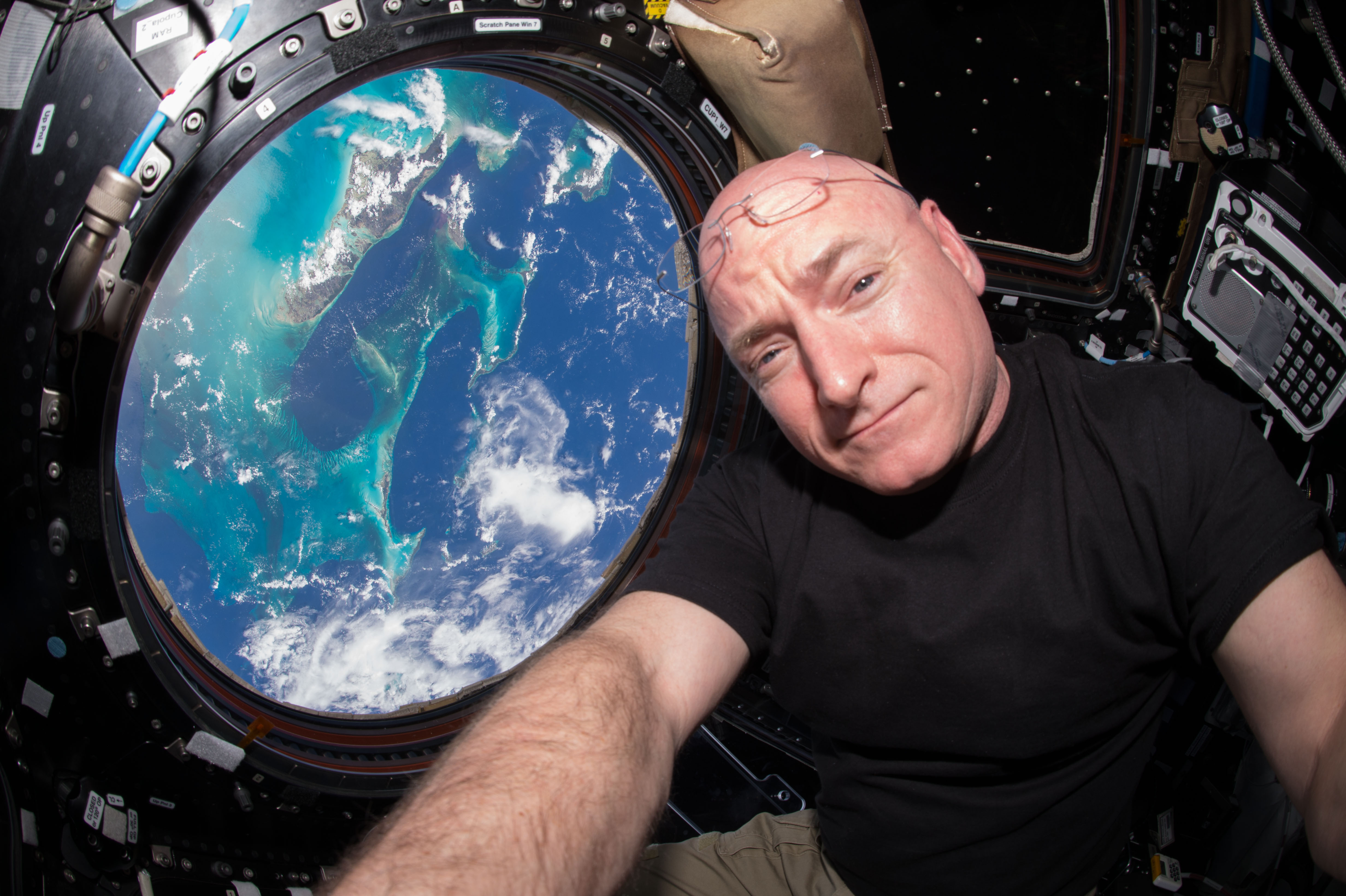 Scott Kelly dans l'espace