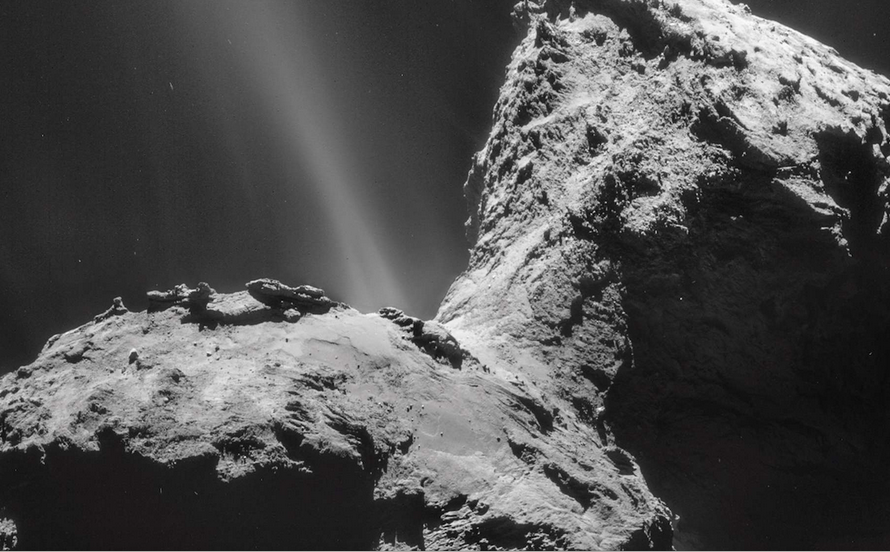 La comète Tchouri © ESA