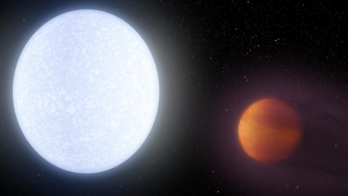 Exoplanète Kelt-9b © NASA