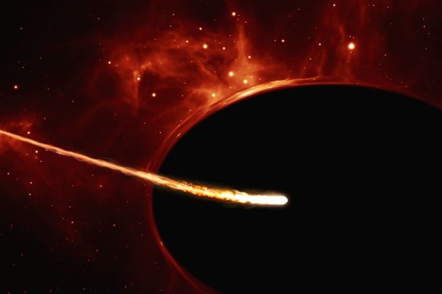 Trou noir ASASSN-15lh qui avale une étoile © Gurumed