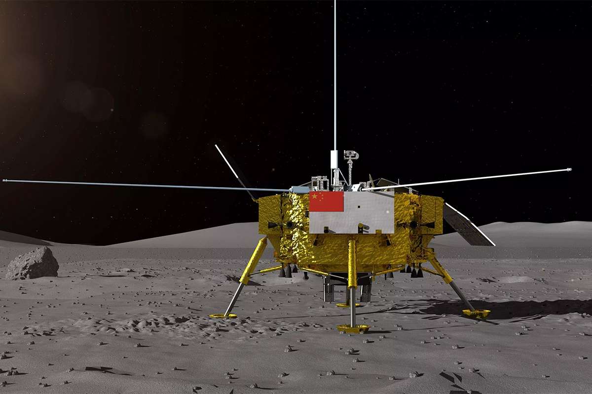 Module lunaire Chang'e-4 © CASC